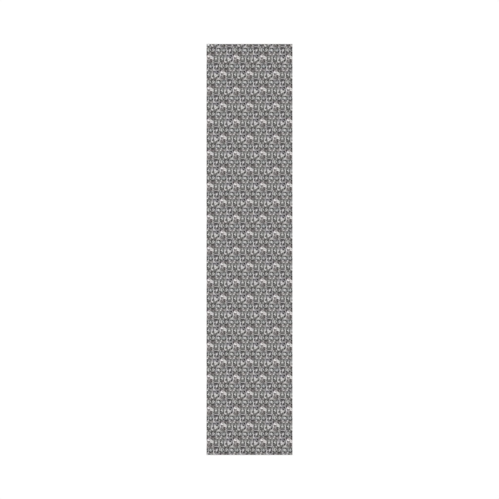 Señor Sanchez y Luna | Black & White Wrapping Paper