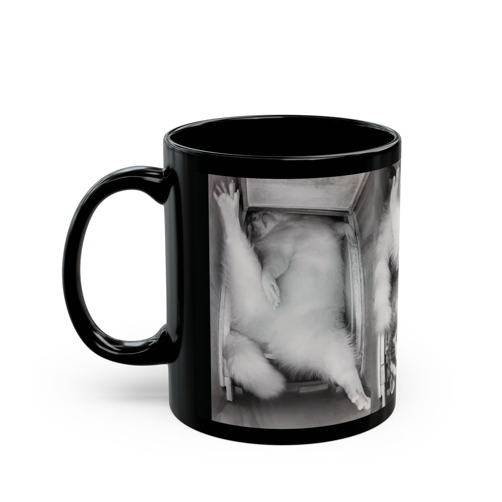 Cheeky Luna | Black 11oz Ceramic Coffee Cup