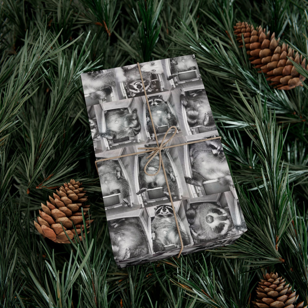 Señor Sanchez y Luna | Black & White Wrapping Paper