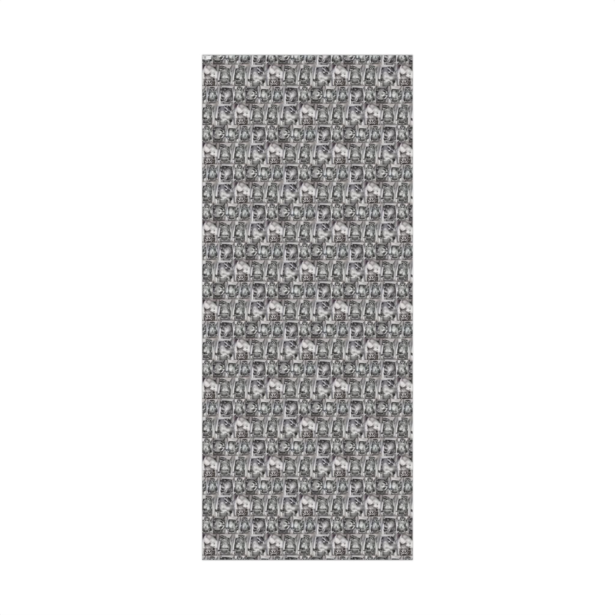 Señor Sanchez y Luna | Black & White Wrapping Paper