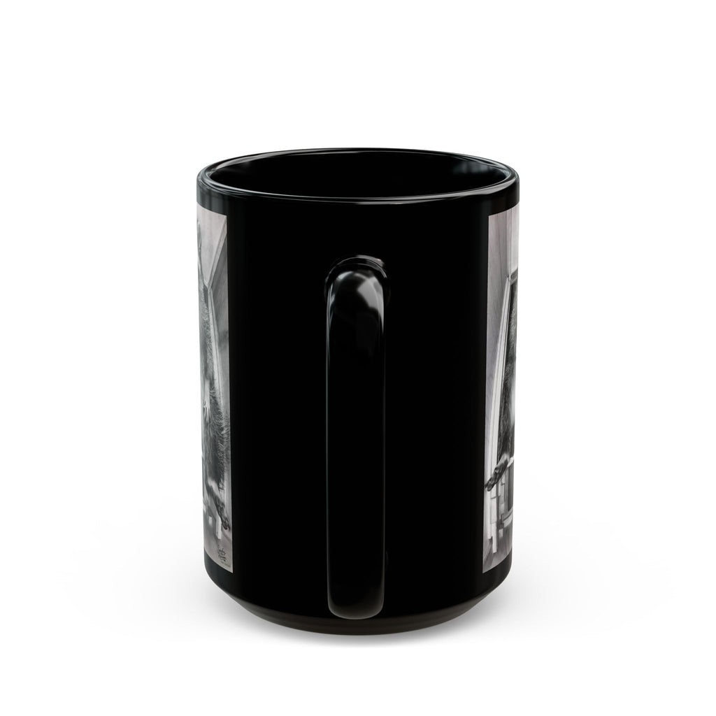 Señor Sanchez | Black 15oz Ceramic Coffee Cup