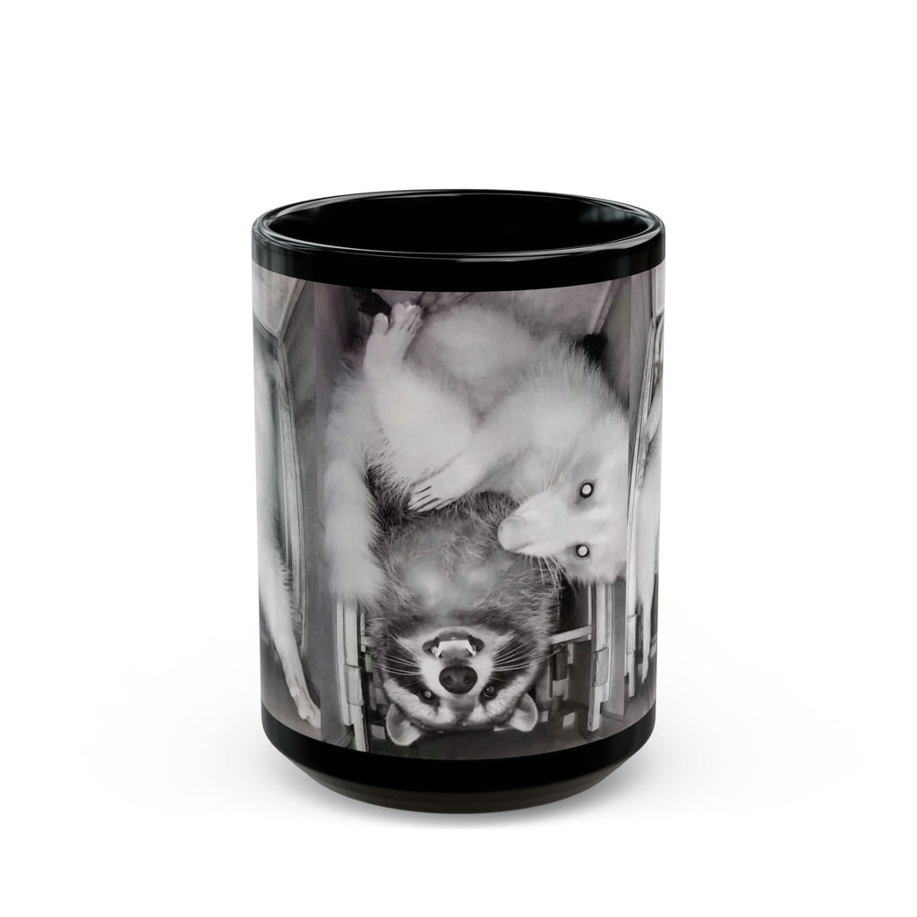 Cheeky Luna | Black 15oz Ceramic Coffee Cup