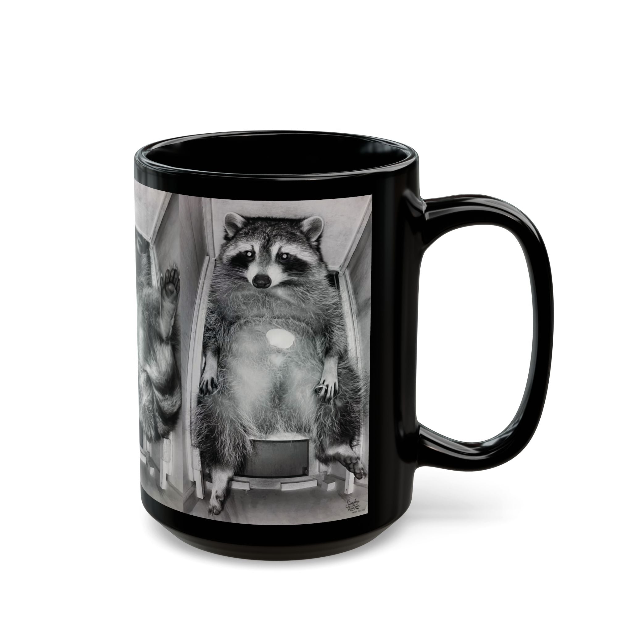 Señor Sanchez | Black 15oz Ceramic Coffee Cup