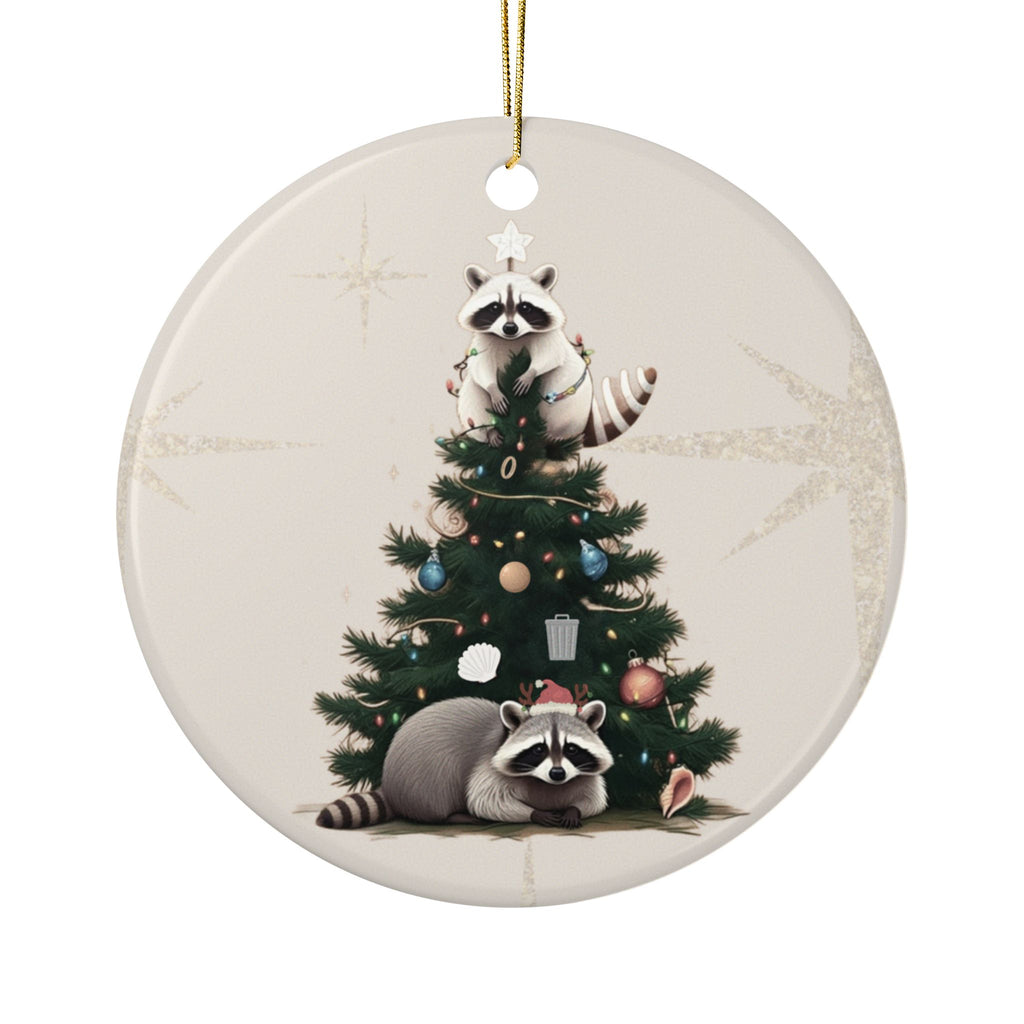 Holiday Mischief | Ceramic Ornament, (1pc)