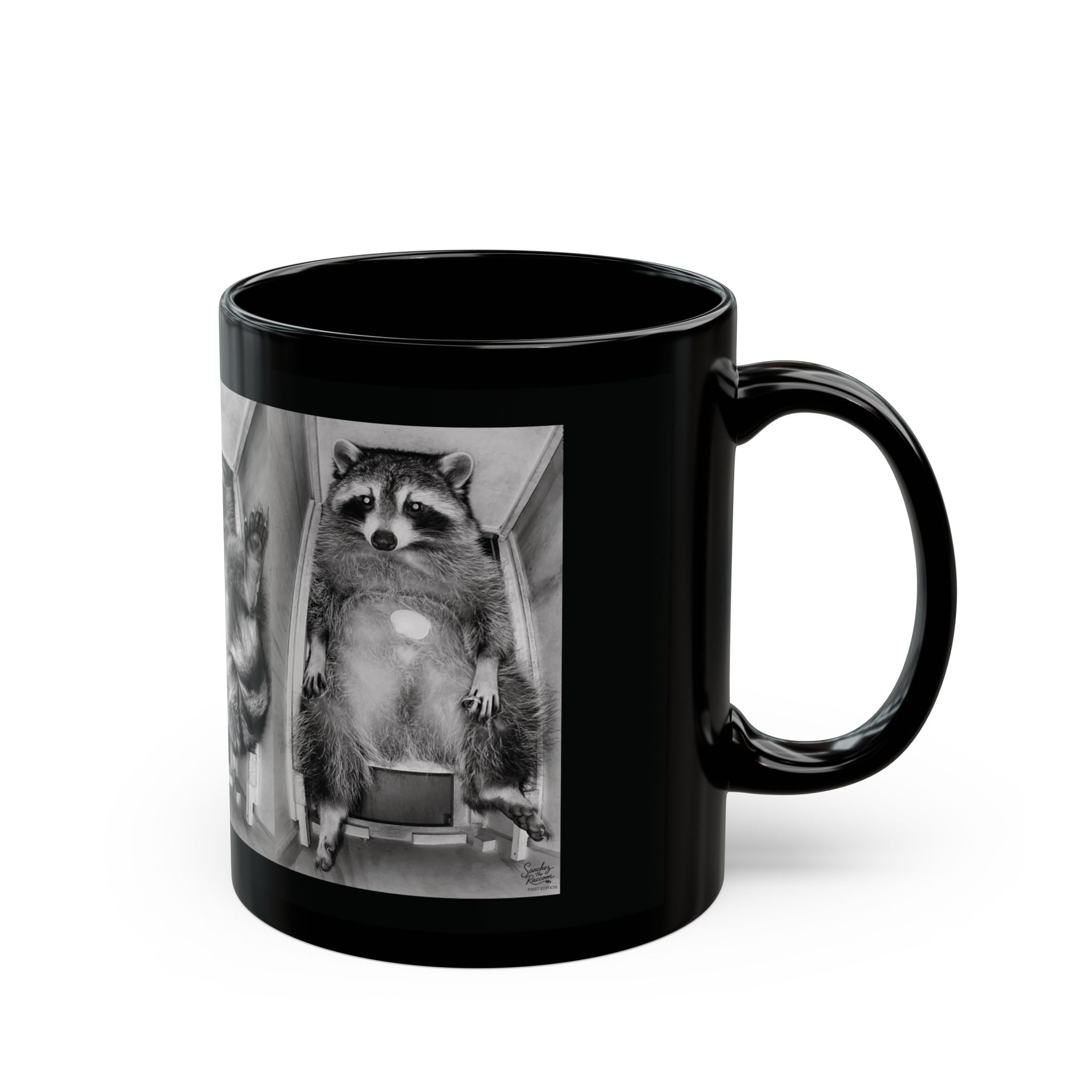 Señor Sanchez |  Black 11oz Ceramic Coffee Cup