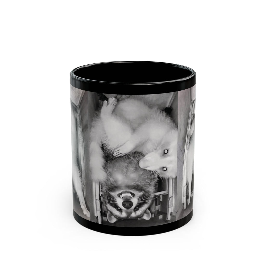Cheeky Luna | Black 11oz Ceramic Coffee Cup