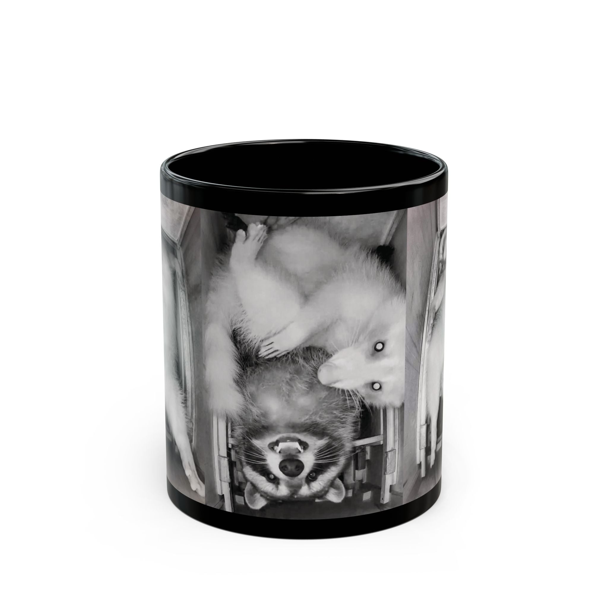 Cheeky Luna | Black 11oz Ceramic Coffee Cup