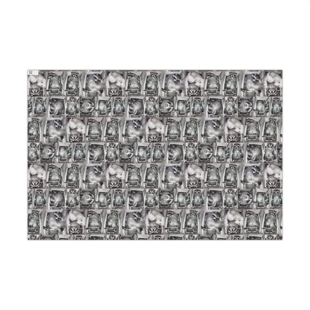 Señor Sanchez y Luna | Black & White Wrapping Paper