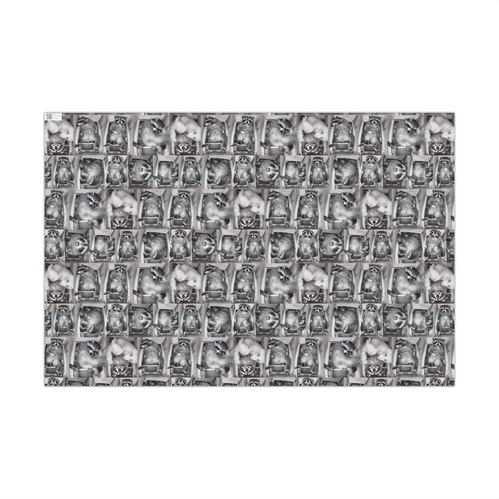 Señor Sanchez y Luna | Black & White Wrapping Paper
